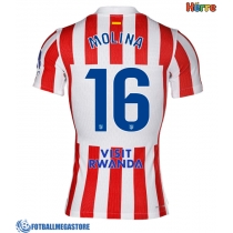 Fotballdrakt Herre Atletico Madrid Nahuel Molina #16 Hjemmedrakt 2025-26 Kortermet